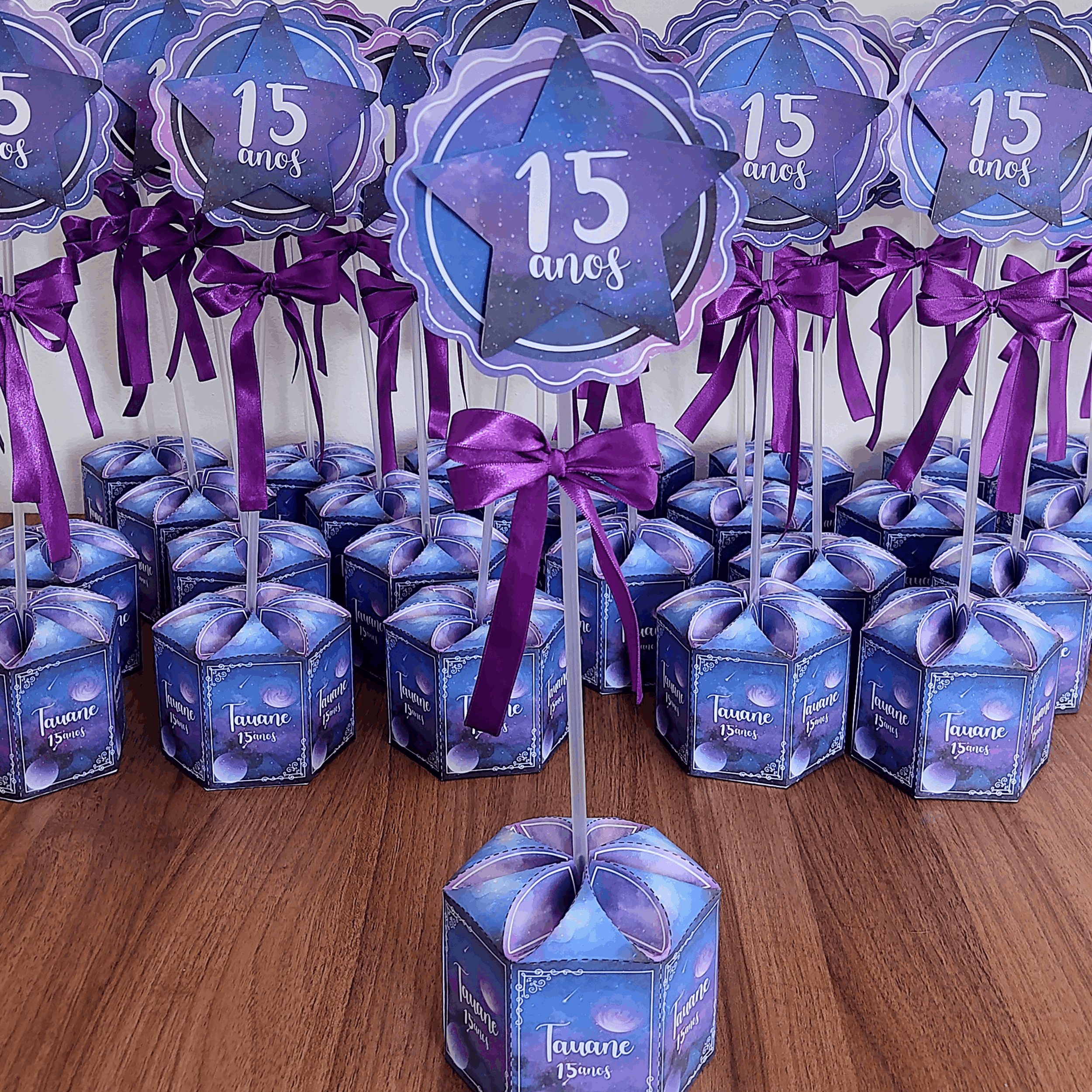 centro de mesa papel personalizado